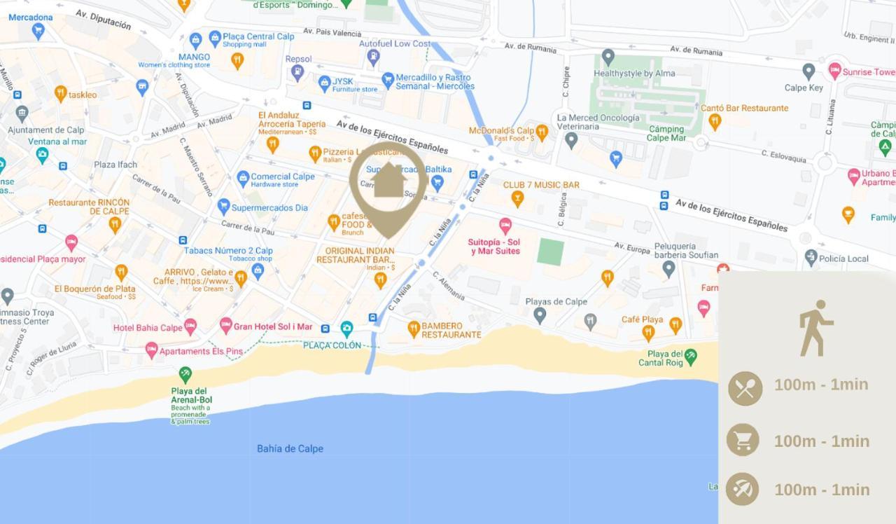 Paola Penthouse - Costa Carpediem Calp Dış mekan fotoğraf